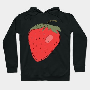 red strawberry Hoodie